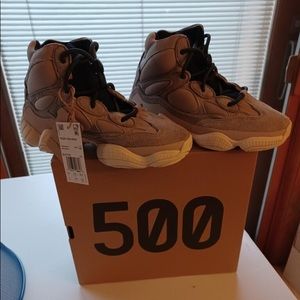 Yeezy 500 high mist stone